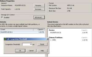 Enable vmware storage IO Control Enable vmware storage IO Control